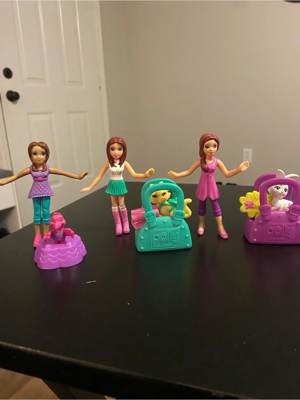 McDonald's Polly Pocket Figures with Pets